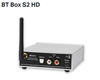Pro-ject bluetooth box s2 HD nero ricevitore bluetooth 5.0 and aptX-HD