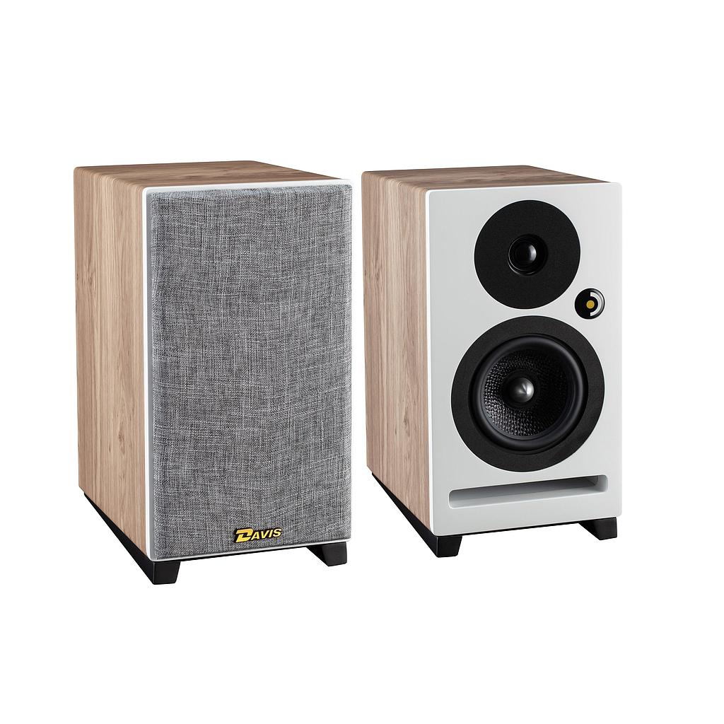 Davis Acoustics krypton 3 rovere chiaro diffusori da scaffale 2 vie