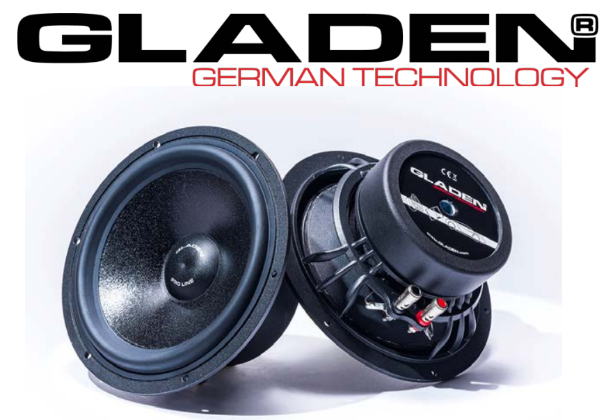 Gladen PRO 165 coppia mid woofer da 165 mm impedenza 3 ohm