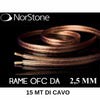 NORSTONE CL 250 CAVO DA 15 MT PER ALTOPARLANTI BIPOLARE 2 x 2.50mmq