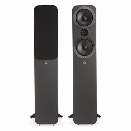 Q Acoustics Q3050i grigio diffusori da pavimento 2 vie bass reflex