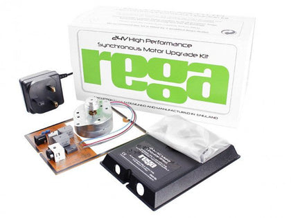 REGA 24V MOTOR UPGRADE KIT CON MOTORE 24v PER GIRADISCHI TIPO VECCHIO 12V