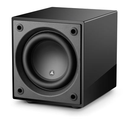 JL AUDIO D108 V2 nero laccato subwoofer attivo da 500 watt rms