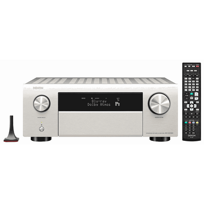 Denon AVC-X4700H silver sintoav 9.2 ch 200 watt 8K Alexa Airplay HDR10+
