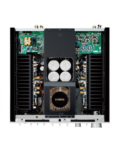 Yamaha as2200 silver amplificatore integrato 2x90 watt xlr e phono mm-mc