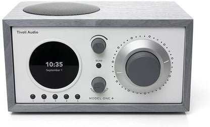 Tivoli model one plus bianco-grigio radio dab+ fm