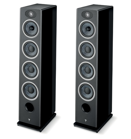 Focal Vestia N3 nero diffusori da pavimento a 3 vie