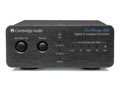 CAMBRIDGE AUDIO DAC MAGIC 100 NERO DAC CON USB NUOVO GARANZIA UFFICIALE ITALIA