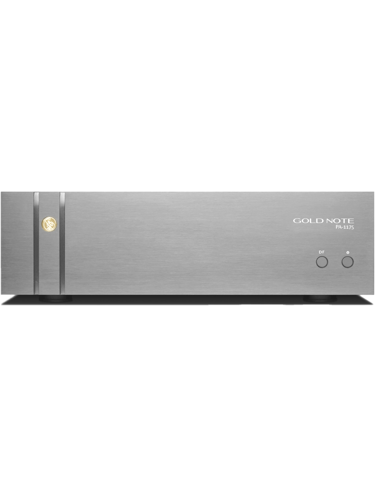 Gold Note PA-1175 MKII silver finale stereofonico 2x200 watt rms