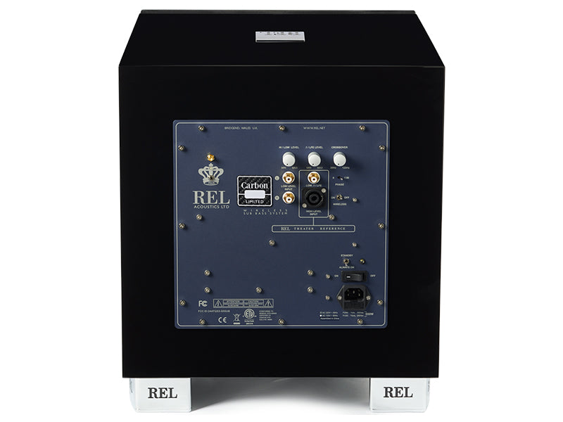 Rel Acoustic Carbon Limited Edition Subwoofer amplificato in sospensione pneumatica da 30 cm e 550 watt