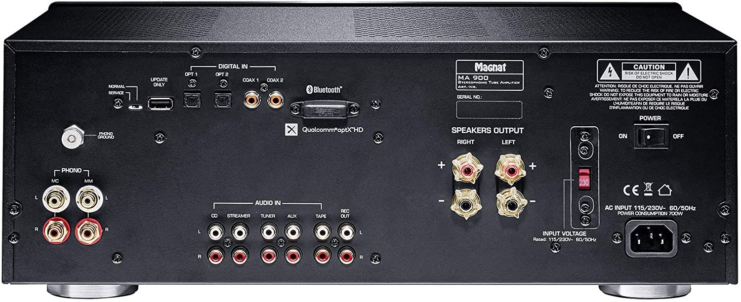 Magnat MA900 silver integrato 2 canali con pre a valvole