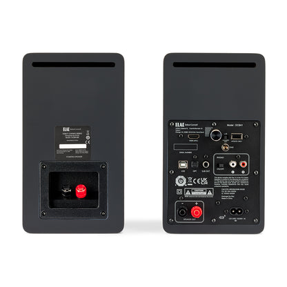 Elac debut connex DCB41 nere diffusori attivi con USB , HDMI (ARC)