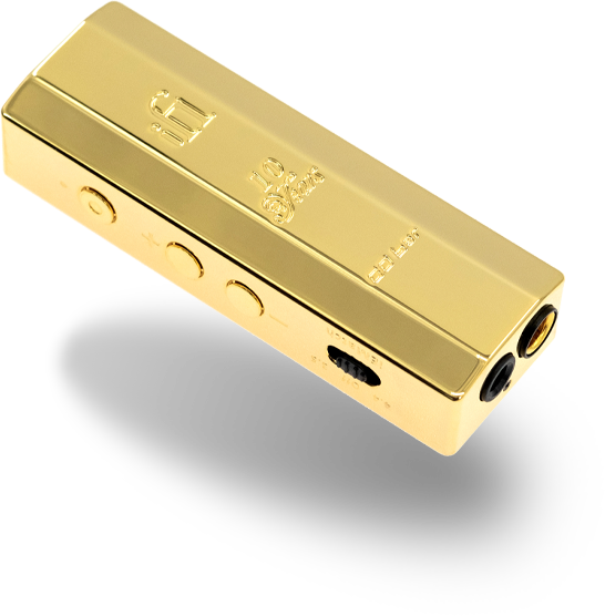 Ifi Go Bar GOLD DAC USB/amplificatore per cuffie di dimensioni ridotte