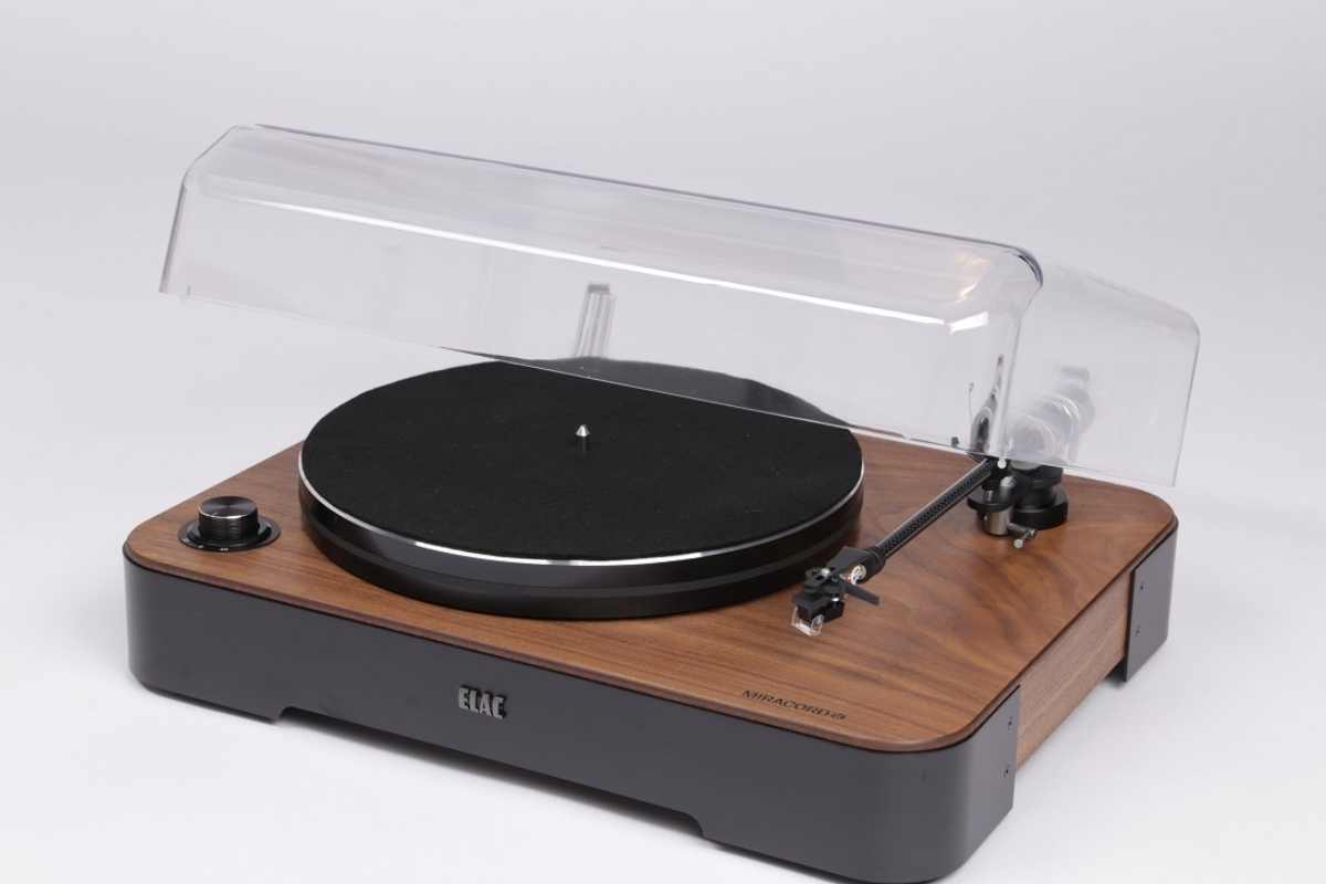 Elac Miracord 80 w system walnut oiled giradischi con testina DD96 CON COVER