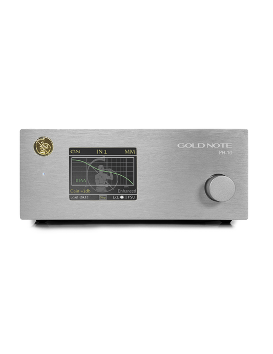 Gold Note PH-10 silver Preamplificatore phono mm-mc