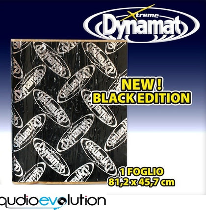 DYNAMAT EXTREME Y10455 2 FOGLI NEW BLACK EDITION DA 81,2CM X 45,7 CM
