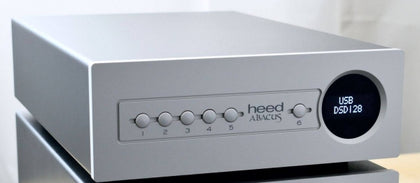 Heed Abacus silver Convertitore D/A, DSD128 nativo e USB 32bit/384kHz