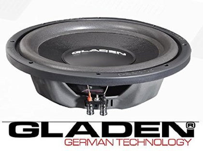 GLADEN RS-X 10 SLIM SUBWOOFER DA 25 CM EXTRA SOTTILE SOLO 9,7 CM NUOVO