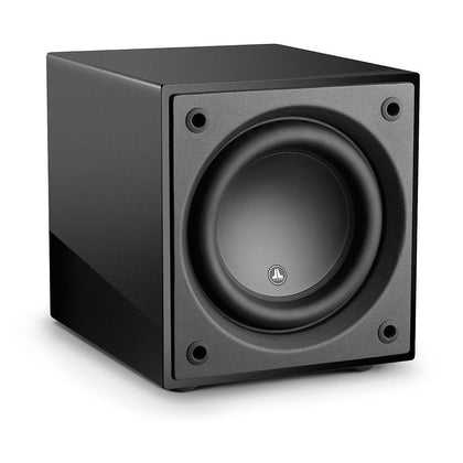 JL AUDIO D110 V2 nero laccato subwoofer attivo da 750 watt rms