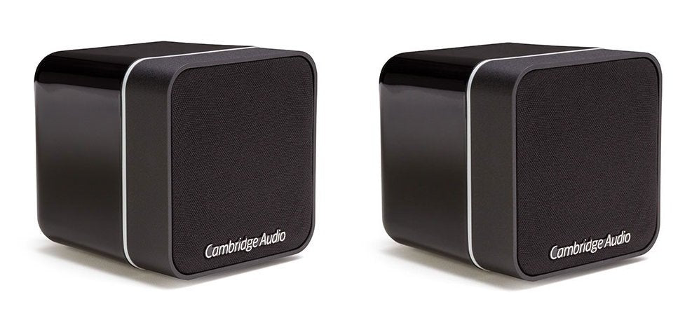 CAMBRIDGE AUDIO MIN 12 NERO COPPIA SATELLITI 2 VIE SIGILLATI GARANZIA ITALIA