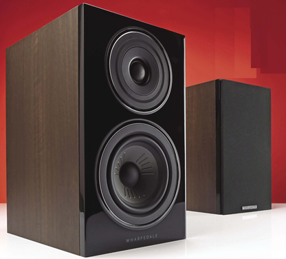 Wharfedale diamond 12.1 noce diffusori da scaffale 2 vie nuove
