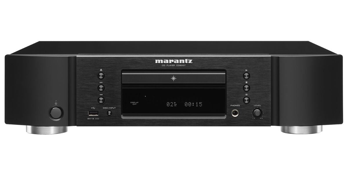 Marantz CD6007 nero lettore cd con dac usb anteriore con lettura file FLAC HD e DSD