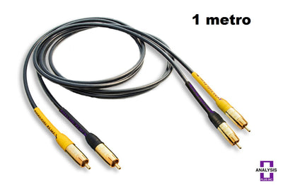 Analysis plus copper oval-in cavo rca-rca di qualità da 1 metro