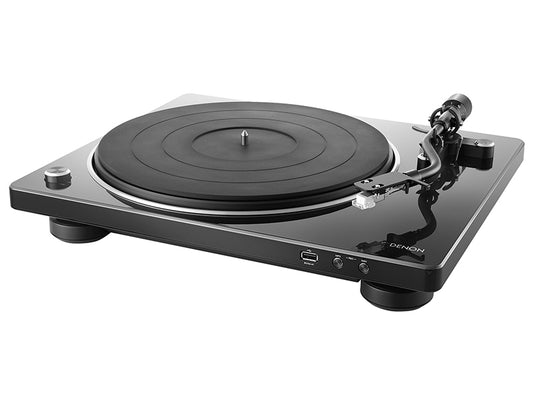 Denon dp 450 USB giradischi semiautomatico braccio a S e testina MM e uscita usb