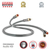 Qed Performance Audio 40i da 1MT cavo rca conduttori solidi e connettori anamate