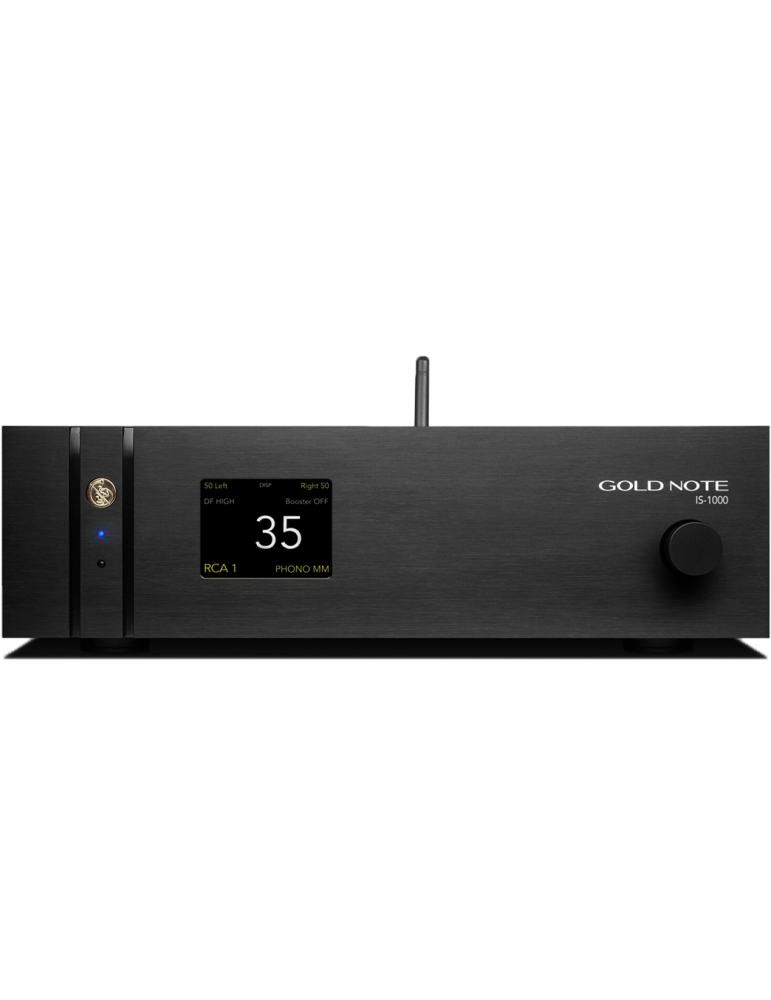 Gold Note IS-1000 MK2 deluxe nero Integrato Hi-End con DAC PCM-1792A