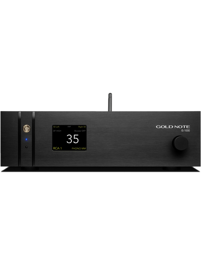 Gold Note IS-1000 LINE nero integrato con dac pcm 1796 senza phono