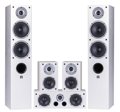 Wilson RAPTOR 5/MINI/VOCAL bianco sistema Home Cinema 5 canali