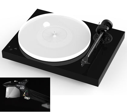 Pro-ject X1 Pick it S2 nero giradischi con motore DC braccio e regolazione della velocità 33/45 testina mm inclusa