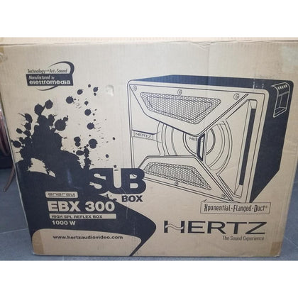 Hertz EBX300.5 subwoofer in cassa reflex 500 watt rms seminuovo