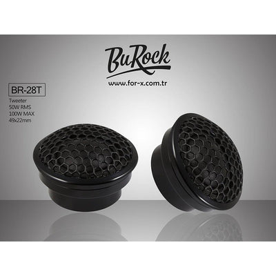 Burock BR-28T cp tweeter in seta SQ da 1" 50 watt rms