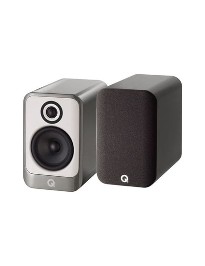 Q Acoustics concept 30 silver laccato diffusori 2 vie da scaffale