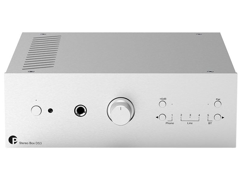 Project Stereo Box DS3 silver integrato 2 canali 2x150W / 80W a 4/8 ohm