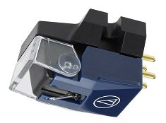 New Horizon 201 nero giradischi completo di testina audio-technica AT-VM520EB