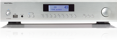 Rotel A14MKII silver integrato 2x150 watt su ohm BT wireless e phono mm