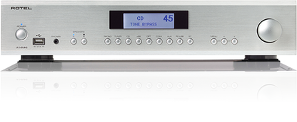 Rotel A14MKII silver integrato 2x150 watt su ohm BT wireless e phono mm