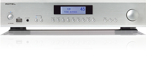 Rotel A14MKII silver integrato 2x150 watt su ohm BT wireless e phono mm