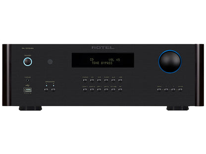 Rotel Ra 1572 MkII nero amplificatore integrato 2x120 watt rms in classe AB NUOVO