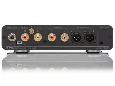 Musical Fidelity MX VYNL nero Stadio Phono MM/MC bilanciato xlr