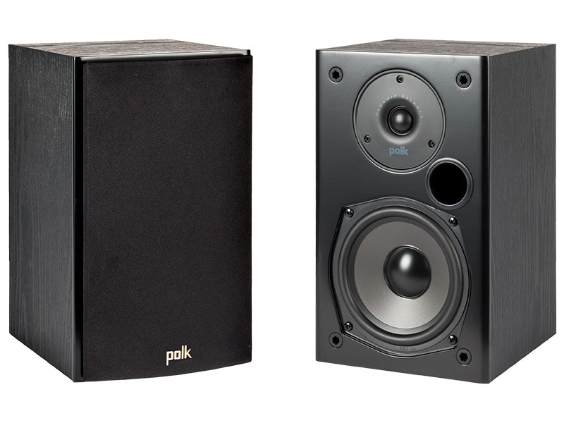 POLK AUDIO T15 DIFFUSORI 2 VIE DA STAND BASS REFLEX NUOVI GARANZIA ITALIA