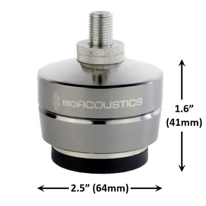 ISOACOUSTICS GAIA I set 4  isolatori acustici per diffusori da pavimento fino a 100 kg
