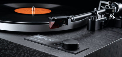 Dual CS 518 Giradischi con trazione a cinghia con plinto in MDF