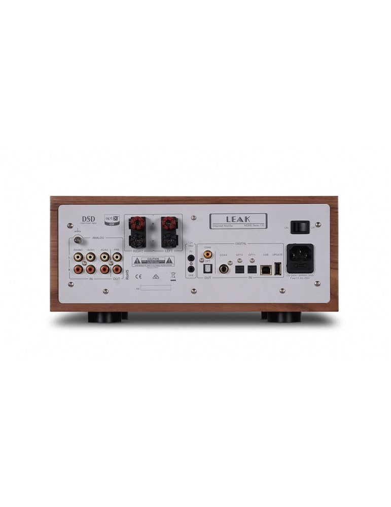 Leak stereo 130 amplificatore stereo con dac intergrato ingressi digitali