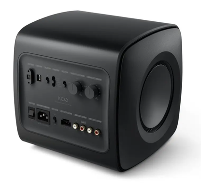 Kef KC62 nero subwoofer attivo da 1000 watt compatto