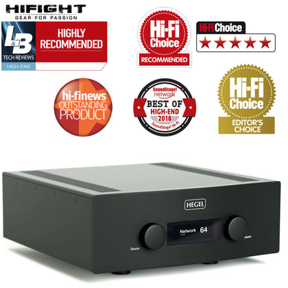 Hegel H590  amplificatore integrato TOP Apple AirPlay Spotify Connect oltre 300 watt di potenza