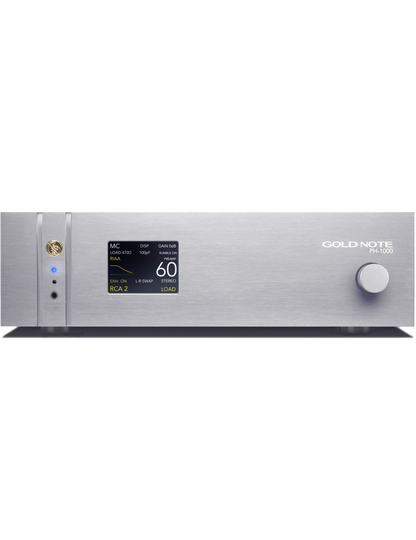 Gold Note PH-1000 silver preamplificatore phono MM MC
